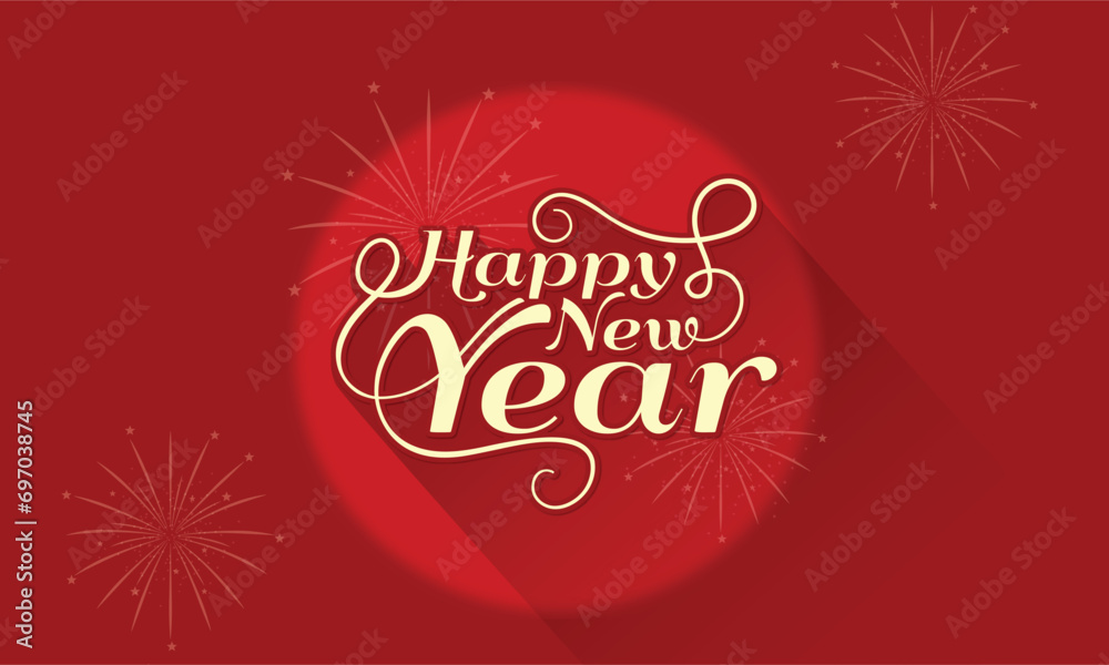 Happy New Year Typography Vector Design. 31 December, Happy New Year font design, Tshirt design