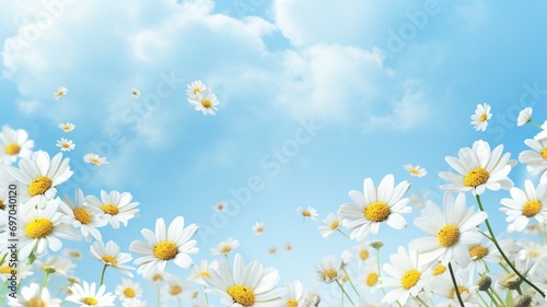 Daisy Floral Background © The