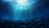 Deep Sea Dive Gradient Background