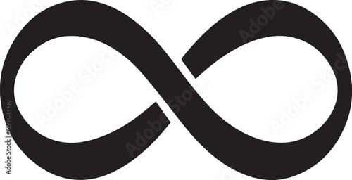 Infinity logo vector illustration. Infinity vector Icon and Sign.
