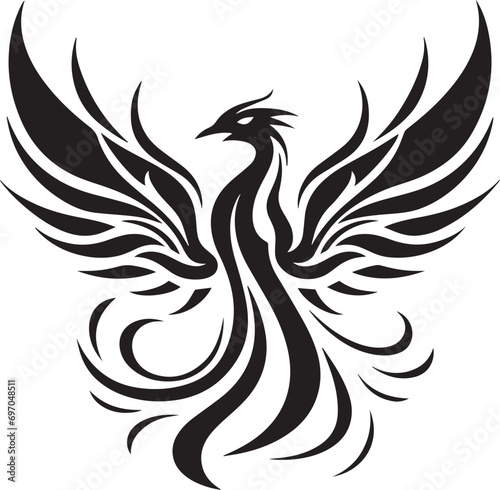 Phoenix logo vector illustration. Phoenix vector Icon and Sign.