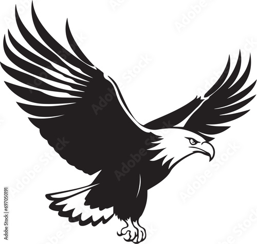 Soaring Eagle logo vector illustration. Soaring Eagle vector Icon and Sign. © OLGA