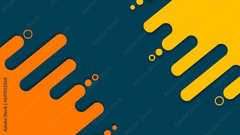 Simple Animated Flowing Template (Looping) Stock Template | Adobe Stock