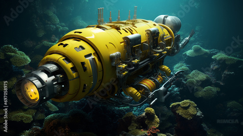 Robotic underwater maintenance and repair