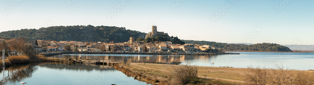 Panorama de Gruissan (France, Aude) Panorama de Gruissan (France, Aude)