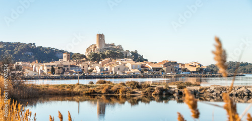 Panorama de Gruissan (France, Aude) photo