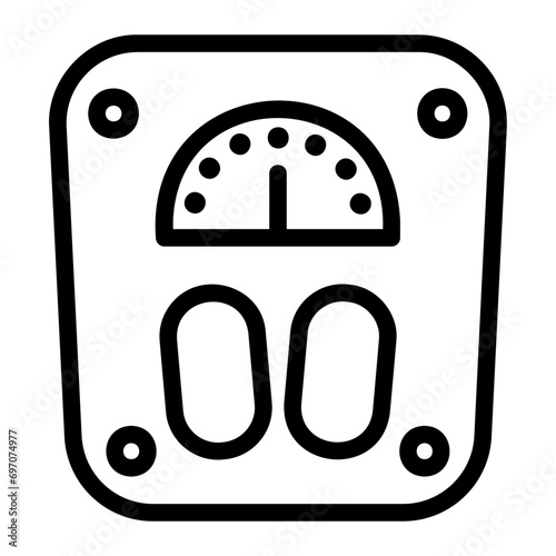 weigh scale icon