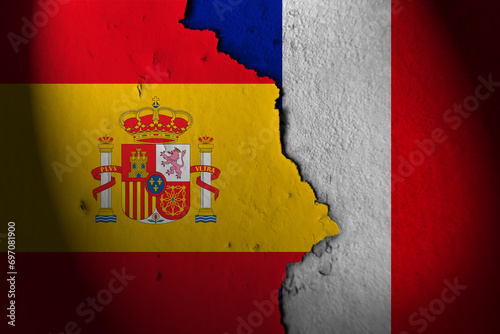 Relations between spain and france photo