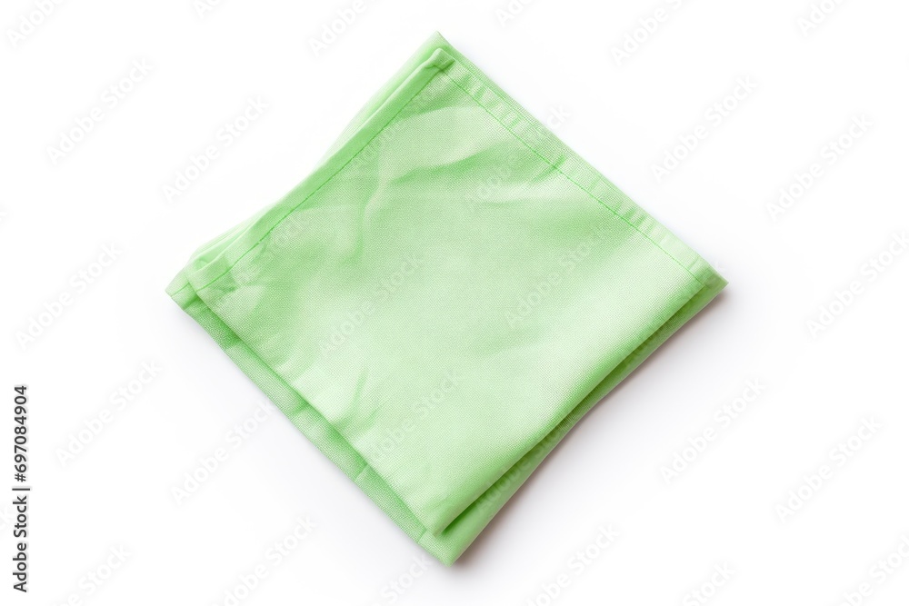 White background with a napkin White background with a napkin