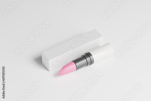 Lipstick Mockups featuring a Plastic Cosmetic Lipstick