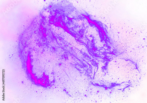Purple Gradient Galaxy Transparent Graphic Background