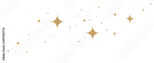Gold Glitter Constellation