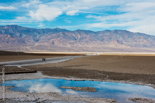 Badwater Basin at Death Valley photo