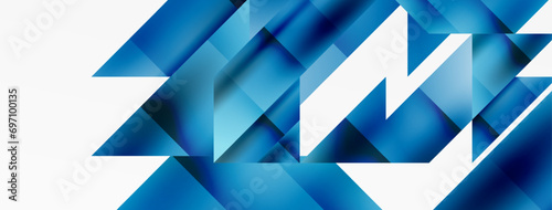 Captivating vector abstraction. Triangles interlock in mesmerizing dance, crafting dynamic geometric backdrop. Fusion of shapes and angles creates artful symphony of modern design
