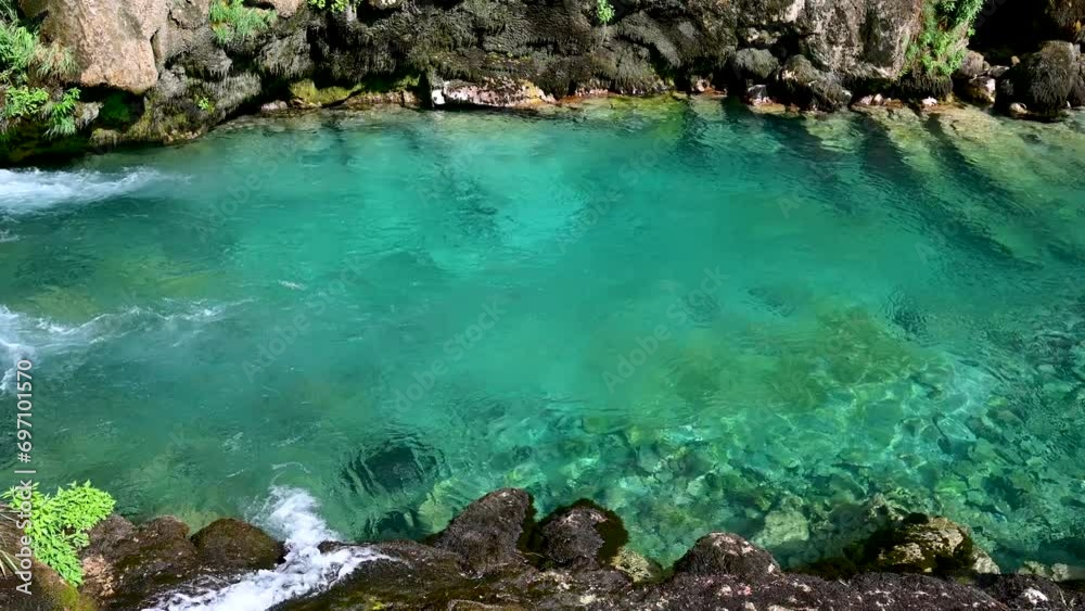 Beautiful river in nature. Crystal clear water. Beautiful river in nature. Crystal clear water.
