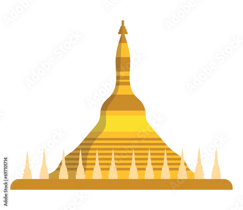 myanmar pagoda shwedagon temple
