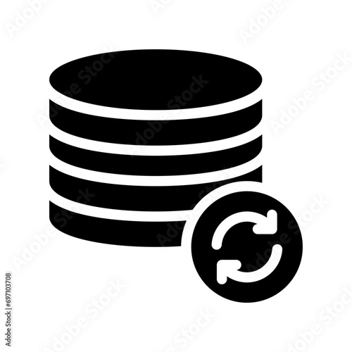 backup glyph icon