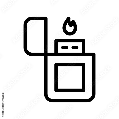 lighter line icon