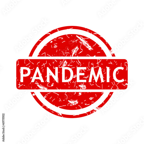 pandemic, simple vector rust dirty red simple circle vector rubber stamp effect