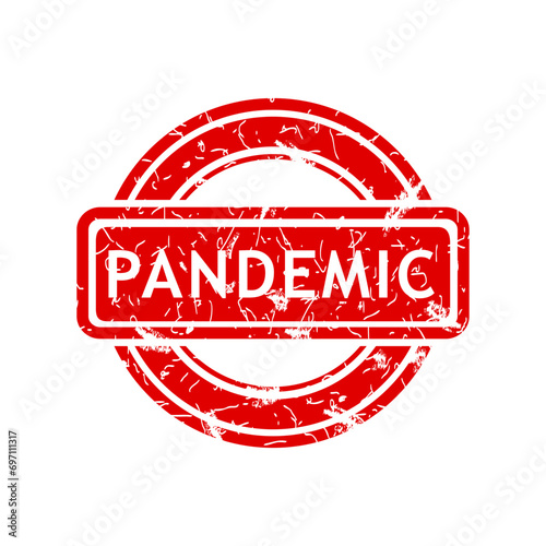 pandemic, simple vector rust dirty red simple circle vector rubber stamp effect