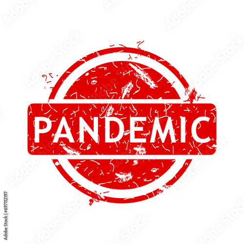 pandemic, simple vector rust dirty red simple circle vector rubber stamp effect