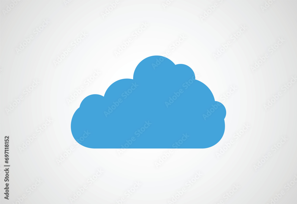 Creative cloud computing logo design, Vector design concept Creative cloud computing logo design, Vector design concept
