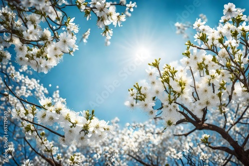 cherry blossom in spring photo