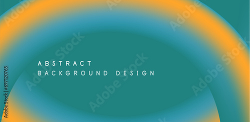 Abstract vector backdrop with fluid, geometric elements. Harmonious blend of form and color, evoking dynamic and captivating visual landscape for wallpaper, banner, background, landing page