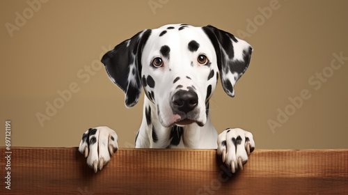 Face of Dalmatian
