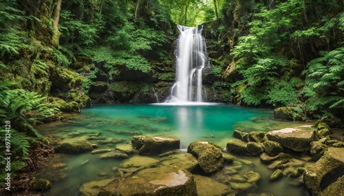 waterfall in the jungle © Fatima
