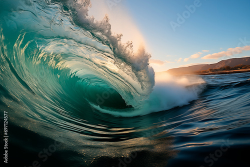 Oceanic Elegance Capturing the Dynamic Energy of the Sea © Kepa