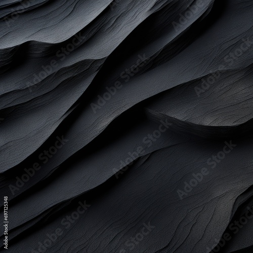 Black abstract velvet texture