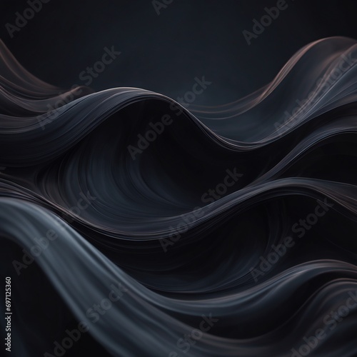 Black abstract velvet texture