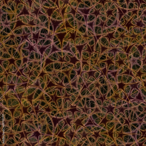 randomStars_orange_brown_pink_I