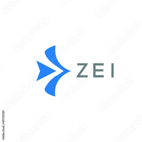 ZEL Letter logo design template vector. ZEL Business abstract connection vector logo. ZEL icon circle logotype.
 photo