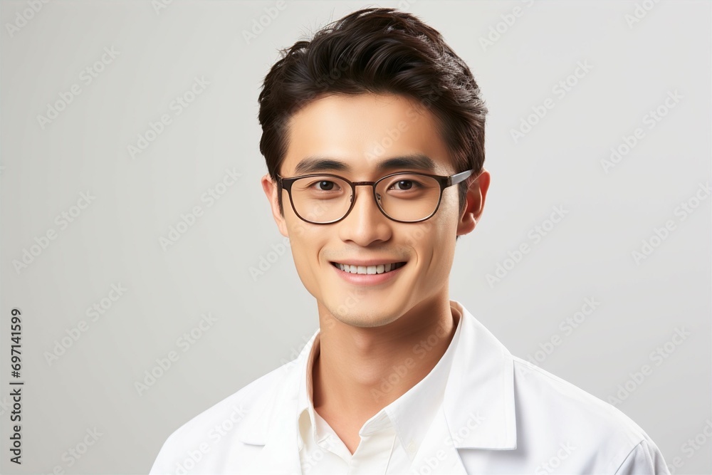 白衣を着た日本人男性(背景なし・医者・医師・歯科医師・薬剤師) 白衣を着た日本人男性(背景なし・医者・医師・歯科医師・薬剤師)