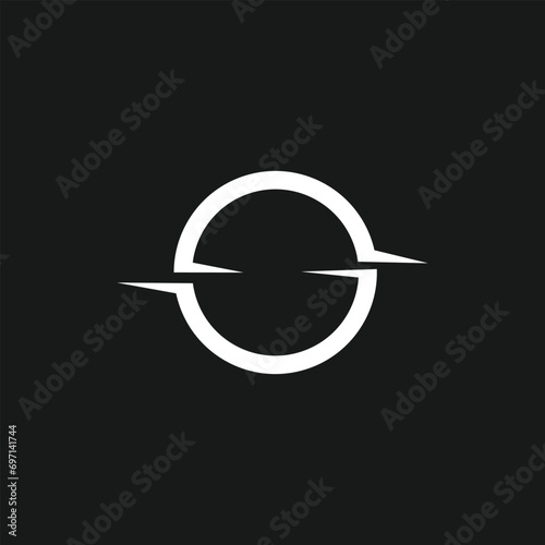 abstract circle logo design template