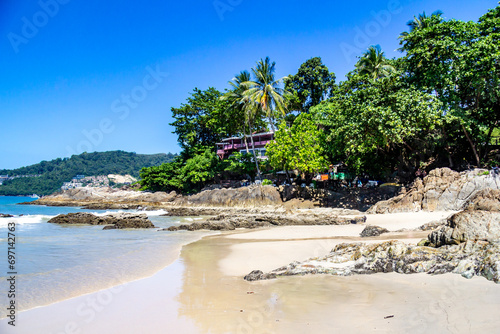 The North end of Patong Beach, Phuket, Thailand photo