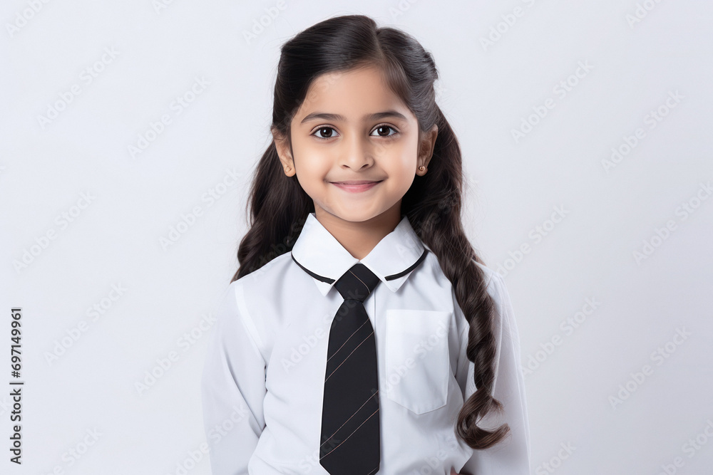 cute indian girl wearing school uniform cute indian girl wearing school uniform