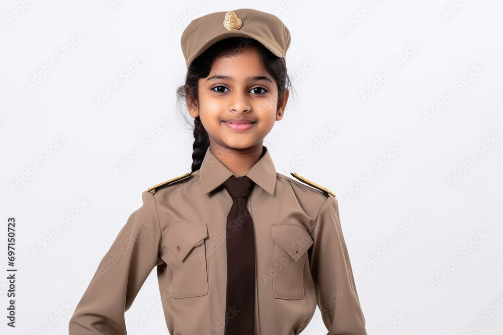 indian school girl wearing cap indian school girl wearing cap