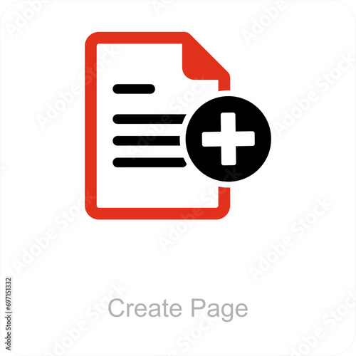 Create Page and Add Icon Concept