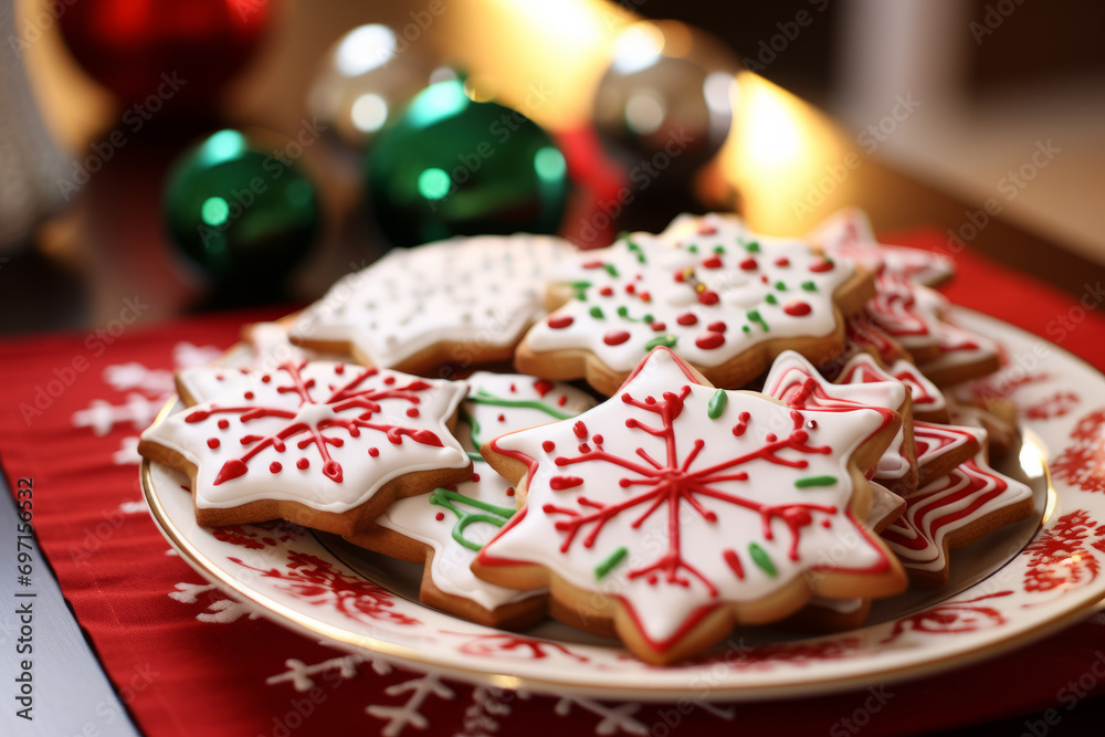 christmas gingerbread cookies on the table christmas gingerbread cookies on the table