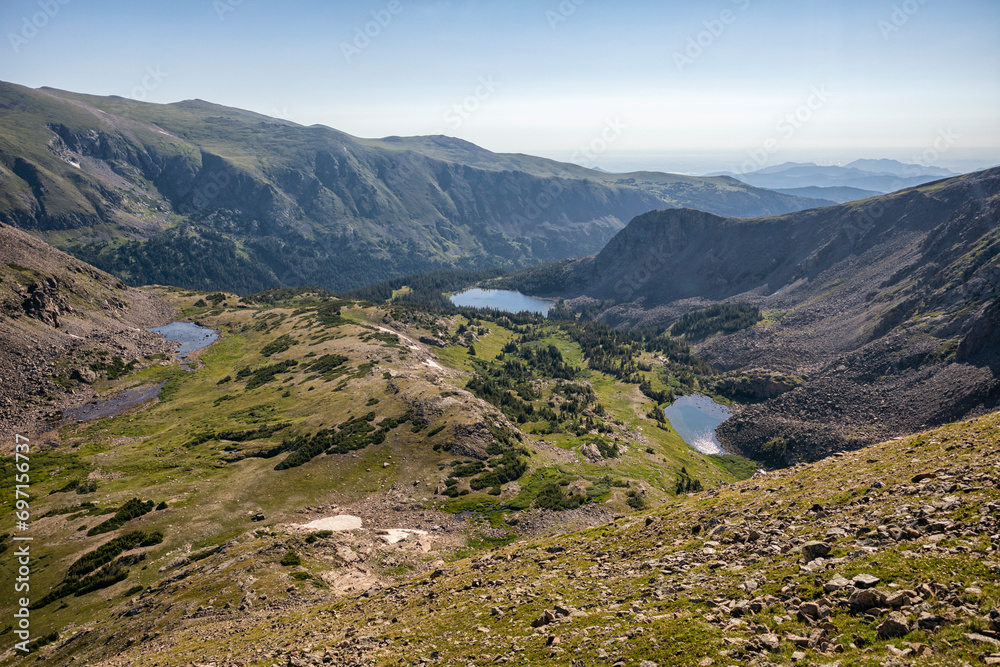 Naklejka premium Diamond Lake in the Indian Peaks Wilderness, Colorado