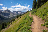 Arapahoe Pass trail in the Indian Peaks Wilderness, Colorado