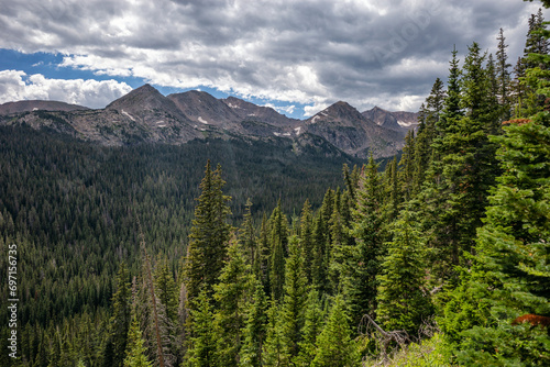 Landscape in the Indian Peaks Wilderness, Colorado