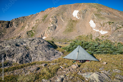 Ultralight camping in the Indian Peaks Wilderness, Colorado