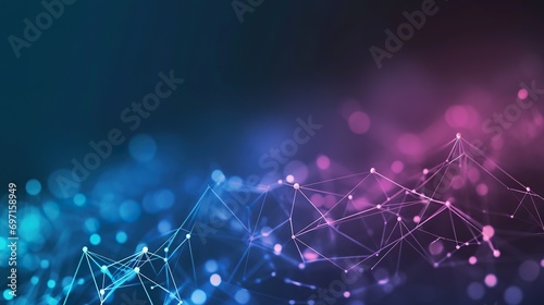 a gradient background to a PowerPoint presentation for an AI network product © JetHuynh