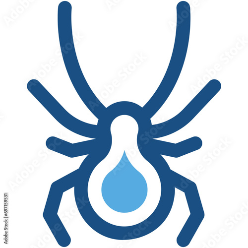 Cockroach Line Vector Icon