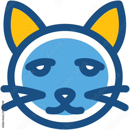 Cat Line Vector Icon
