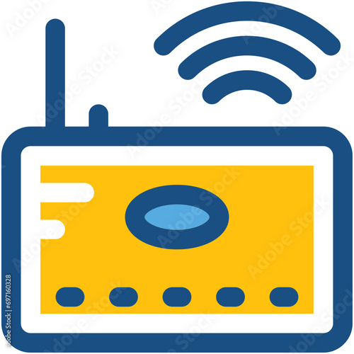 Wifi Router Vector Icon